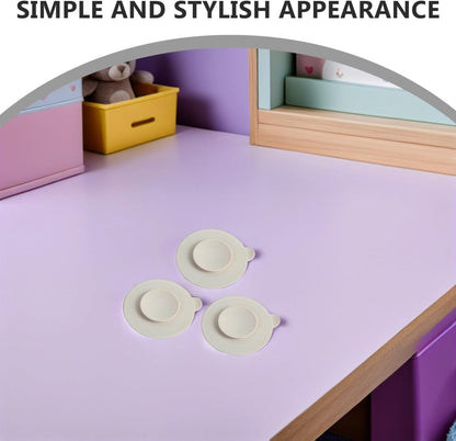 Suction Plates Double Sided Suction Cups Plate Cup s Silicone Utensil Rest 3pcs Silicone Double Sided s Utensil Rest Sucker Pads