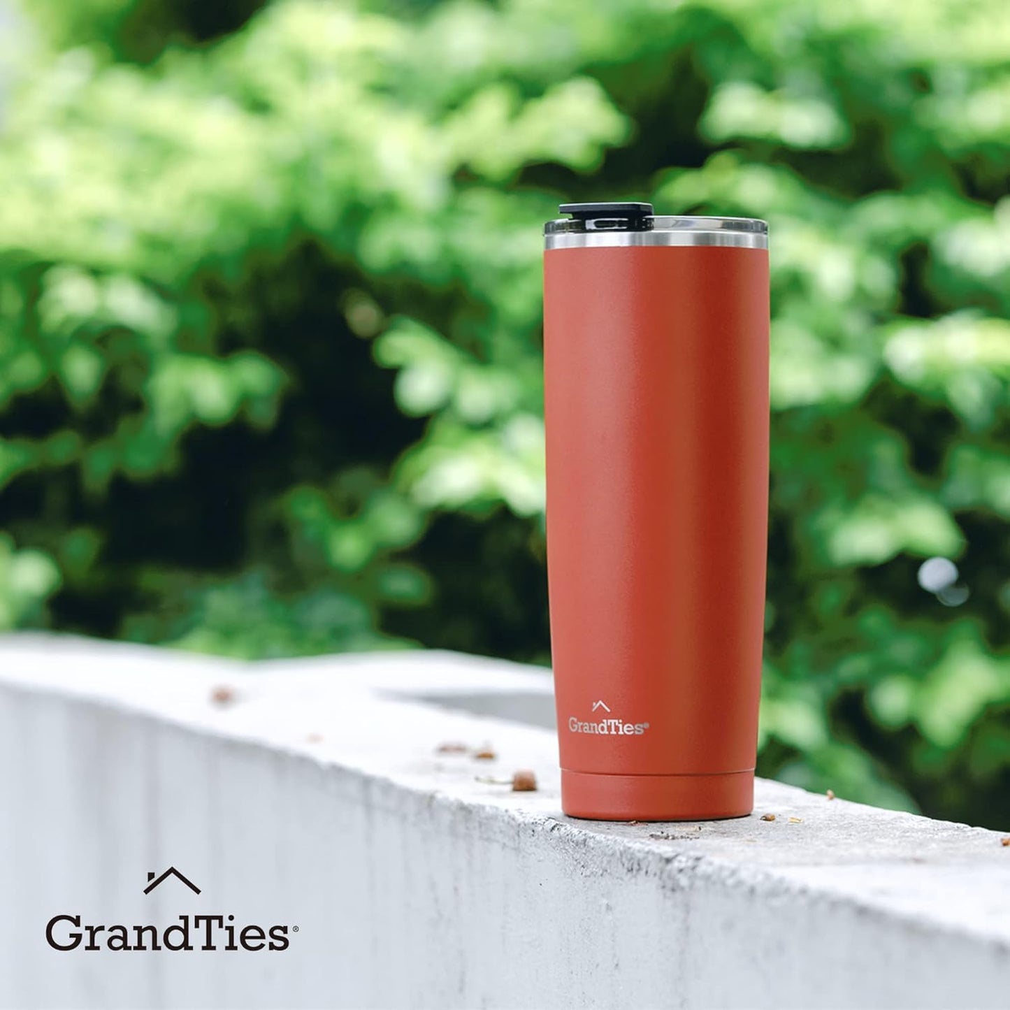 Insulated Coffee Tumbler Cup w/Tritan Lid | Leak Proof, Reusable, Double Walled Vacuum Stainless Steel Water Bottle Travel Mug | Thermal Cups for Hot and Cold Drinks | 20oz | Periwinkle