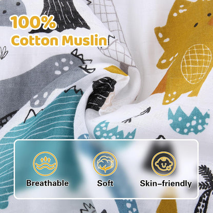 Car Seat Cover Baby Girl, 100% Cotton Muslin Infant Carseat Canopy