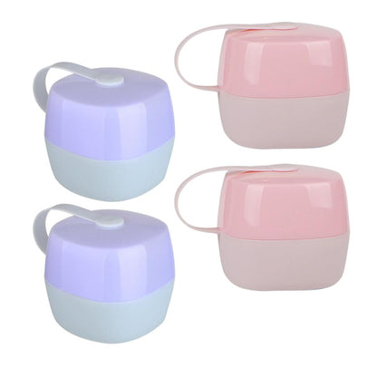4pcs Portable Holder Case for Travel Pp Storage Box