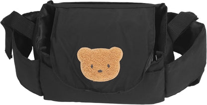 Stroller Cup Bag Polyester Stroller Cup Holder Bag with 2