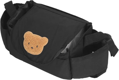Stroller Cup Bag Polyester Stroller Cup Holder Bag with 2