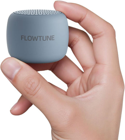 FLOWTUNE Sound Machine White Noise Machine for Baby Adults, 18 Non-looping Sounds, Timer, Memory Function, Portable Sleep Sound Therapy Gift (Black)