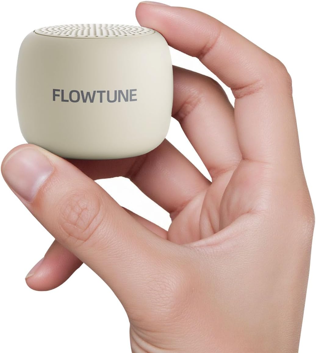 FLOWTUNE Sound Machine White Noise Machine for Baby Adults, 18 Non-looping Sounds, Timer, Memory Function, Portable Sleep Sound Therapy Gift (Black)
