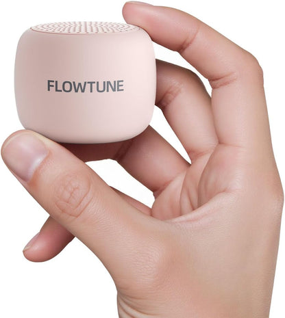 FLOWTUNE Sound Machine White Noise Machine for Baby Adults, 18 Non-looping Sounds, Timer, Memory Function, Portable Sleep Sound Therapy Gift (Black)