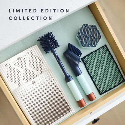 Brite Limited Edition 2-in-1 Straw and Bottle Brush Set, Sleek and Stylish Bottle Cleaner Brush with 360-Degree Bristles and Hidden Straw Brush
