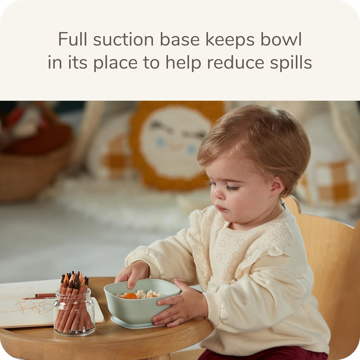 Suction Bowl and Lid