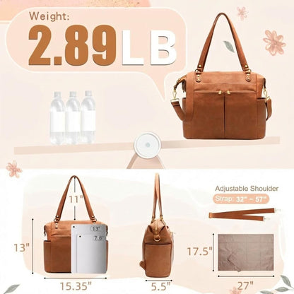 Diaper Bag Tote Convertible Diaper Bag Backpack Tote Leather