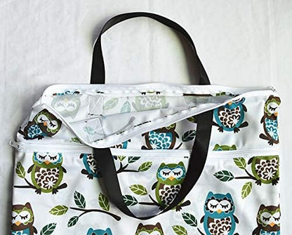 2 Pack Large Hanging Wet Bags Laundry Pail Bags Cloth Diapers Reusable