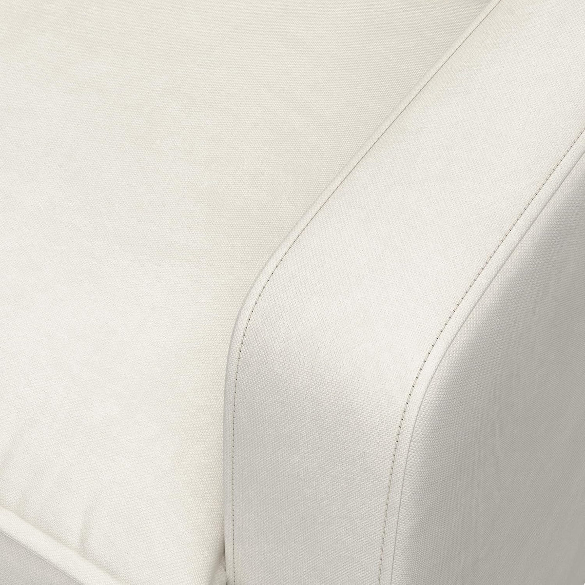 Timeless Recliner Glider with USB Charging Port, Ivory Boucle