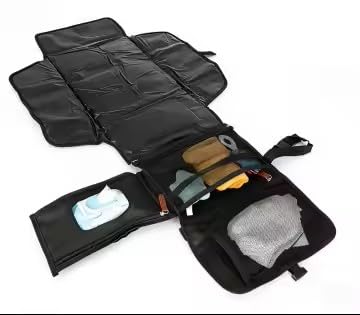Portable Baby Changing Pad – Waterproof Foldable Travel Diaper Mat with Wipes Pocket, Soft Padded Infant Changing Pad for Newborns and Toddlers, 2026