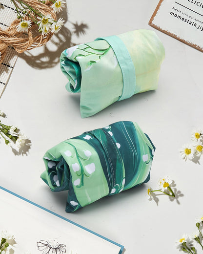 ALVA 2pcs Cloth Diaper Wet Dry Bags Waterproof Reusable with Two Zippered Pockets Travel Beach Pool Daycare Soiled Baby Items Yoga Gym Bag for Swimsuits or Wet Clothes 2LM05 - Colors A