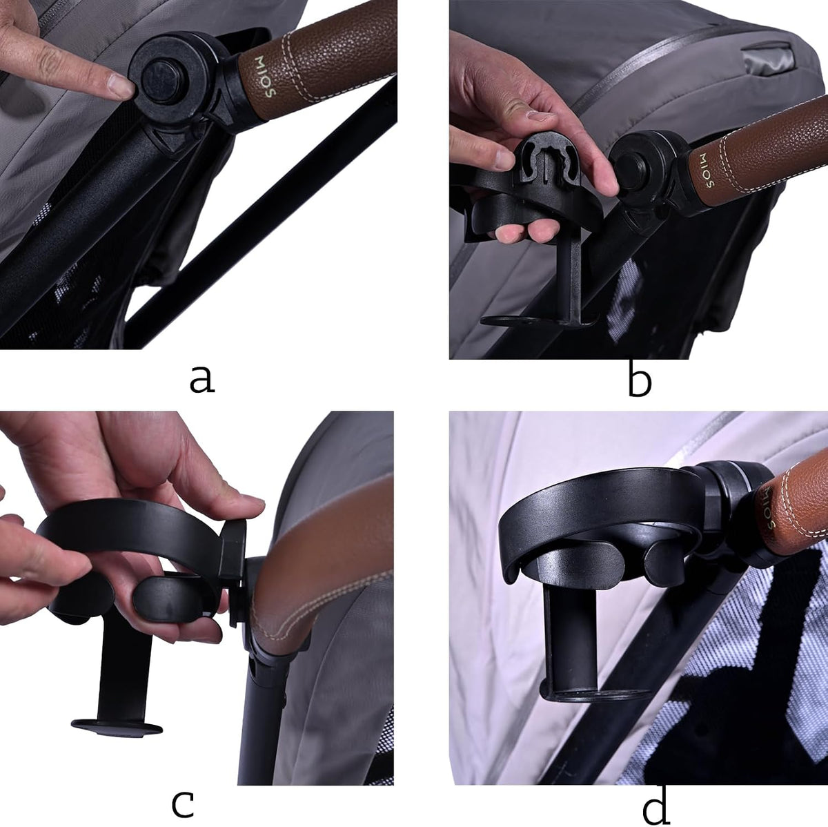 Stroller Cup Holder Drinking Holder with Phone Holder fits Cybex Stroller (1)