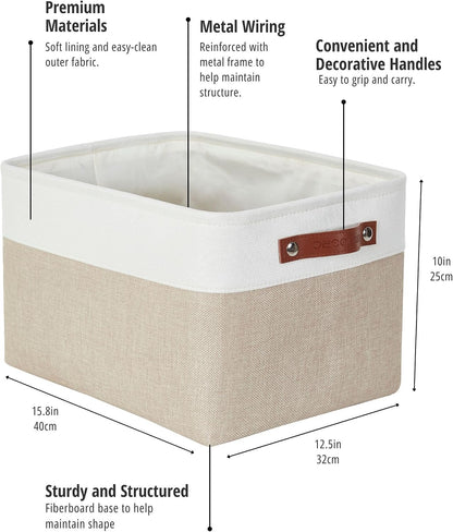 Small Storage Basket, Closet Storage Bins