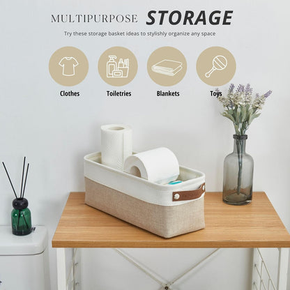 Small Storage Basket, Closet Storage Bins