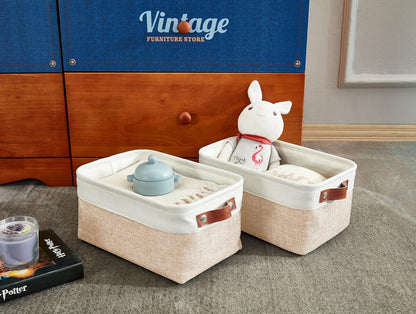 Small Storage Basket, Closet Storage Bins