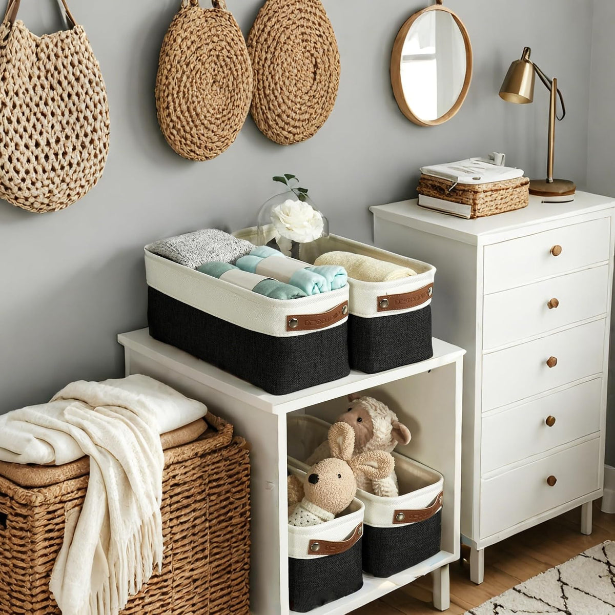 Small Storage Basket, Closet Storage Bins