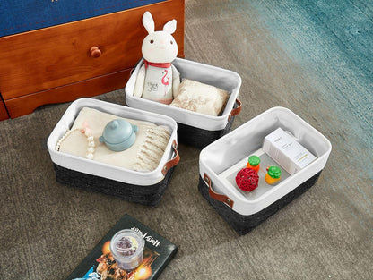 Small Storage Basket, Closet Storage Bins