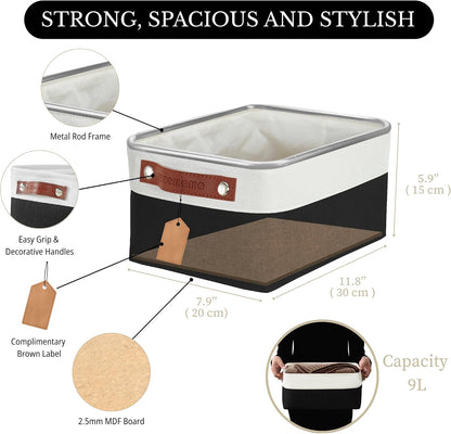 Small Storage Basket, Closet Storage Bins