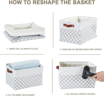 Small Storage Basket, Closet Storage Bins
