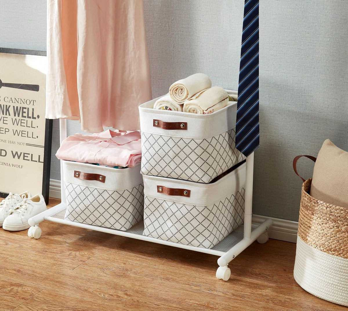 Small Storage Basket, Closet Storage Bins