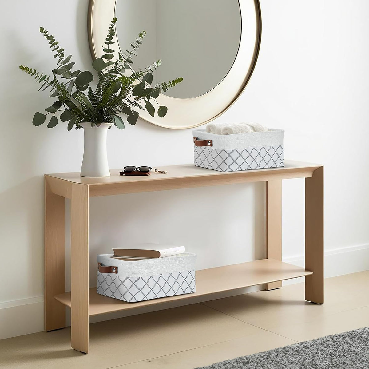 Small Storage Basket, Closet Storage Bins