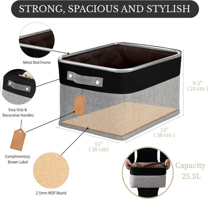 Small Storage Basket, Closet Storage Bins