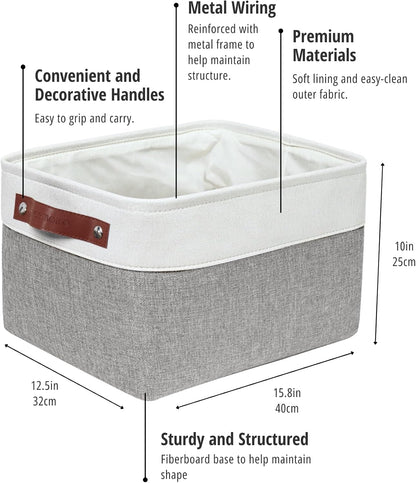 Small Storage Basket, Closet Storage Bins
