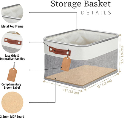 Small Storage Basket, Closet Storage Bins