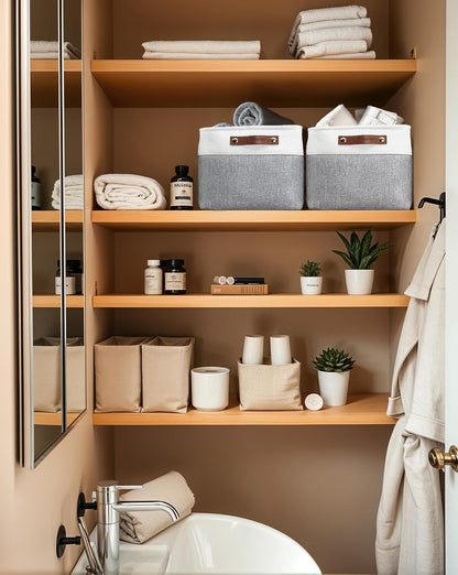 Small Storage Basket, Closet Storage Bins