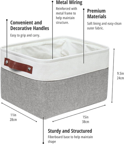 Small Storage Basket, Closet Storage Bins