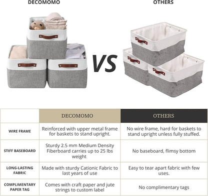 Small Storage Basket, Closet Storage Bins
