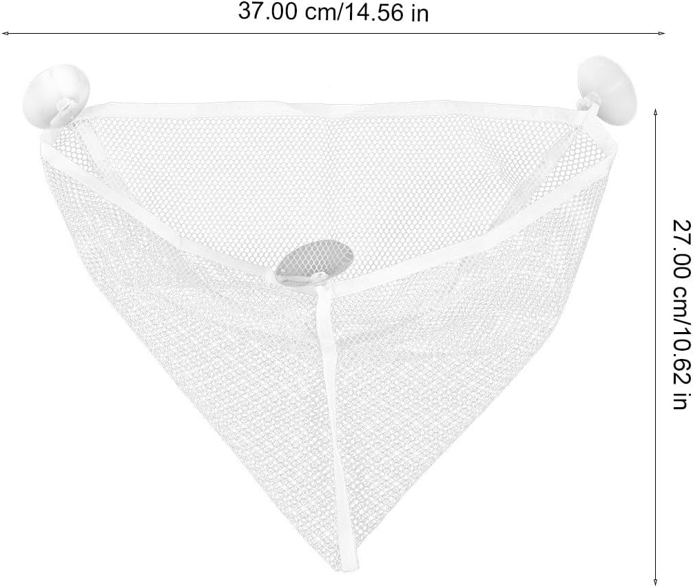 Baby Bath Toy Mesh Bag with Suction Cup Organizer for Shower