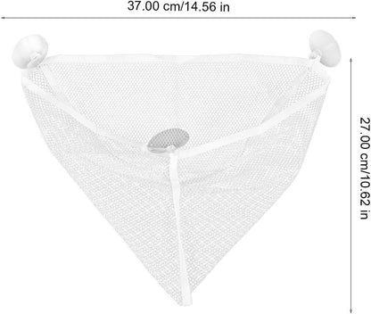 Baby Bath Toy Mesh Bag with Suction Cup Organizer for Shower