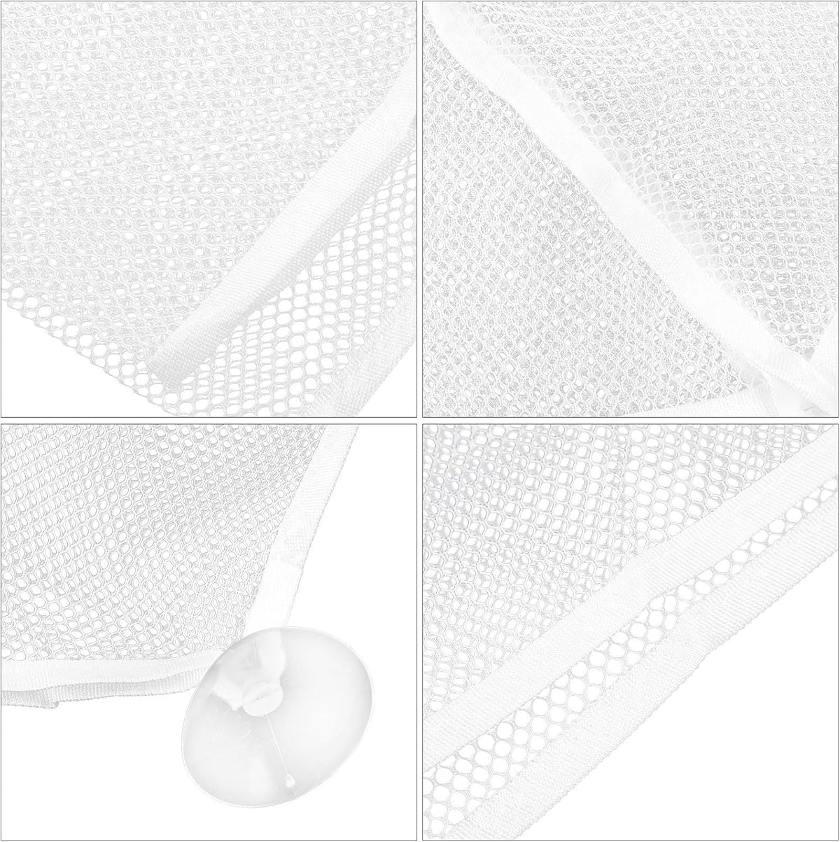Baby Bath Toy Mesh Bag with Suction Cup Organizer for Shower