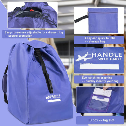 Car Seat Travel Bag for Airplane