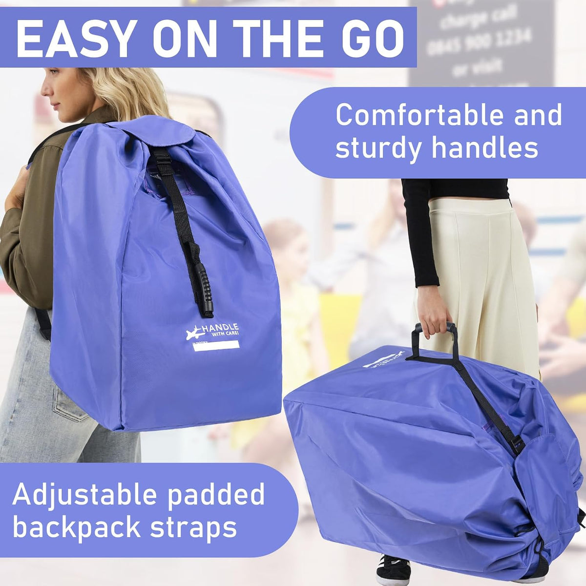 Car Seat Travel Bag for Airplane