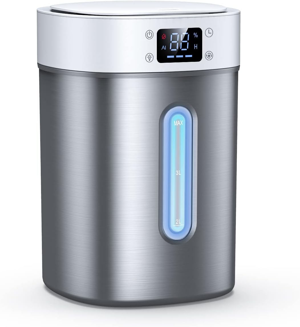 Stainless Steel Humidifiers for Bedroom,Large Room,Baby Nursery,Plants,Home