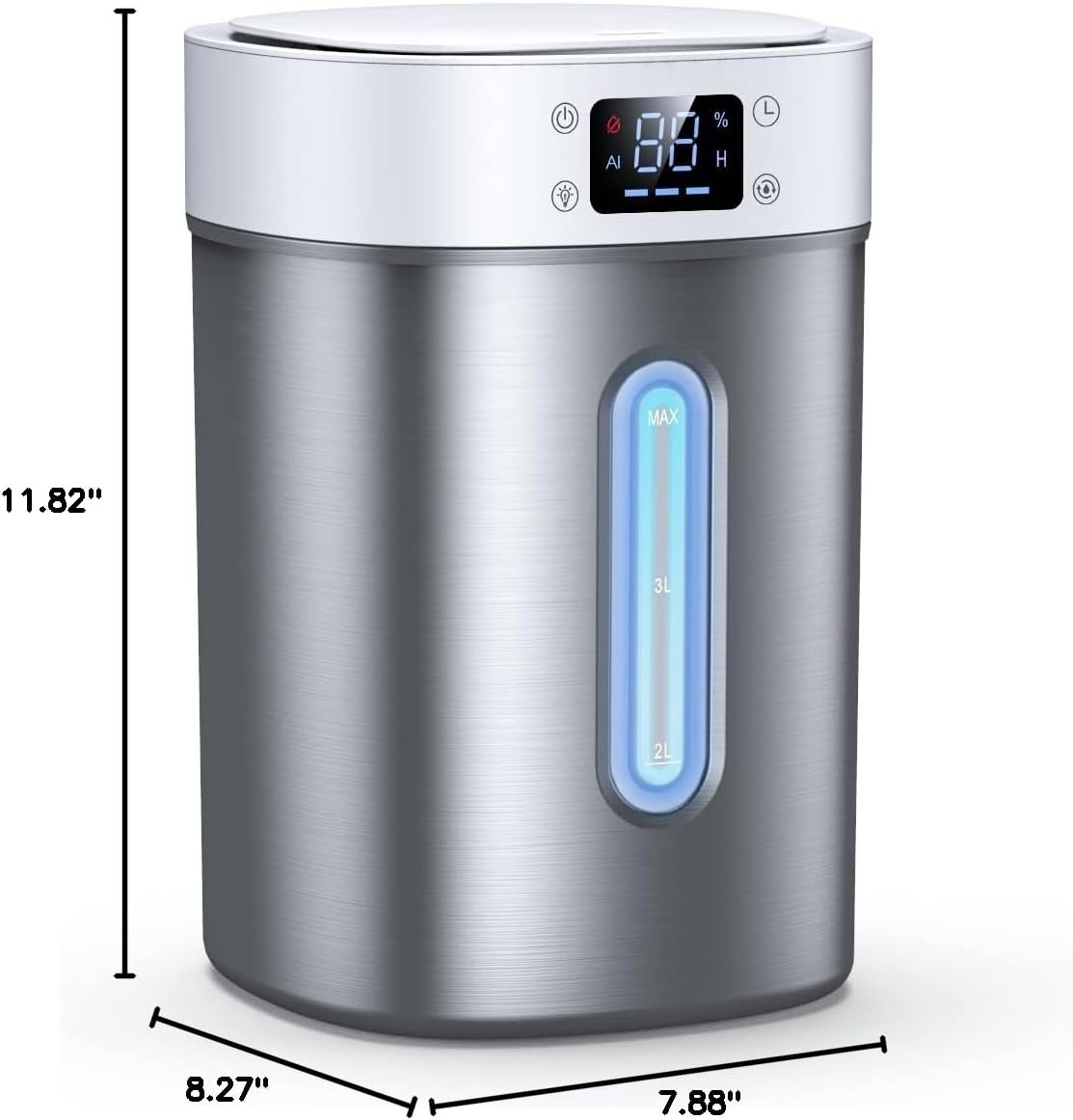 Stainless Steel Humidifiers for Bedroom,Large Room,Baby Nursery,Plants,Home