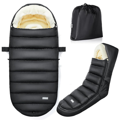 Stroller Footmuff, Universal, Weather-Proof Baby Bunting Bag, Warm Blanket