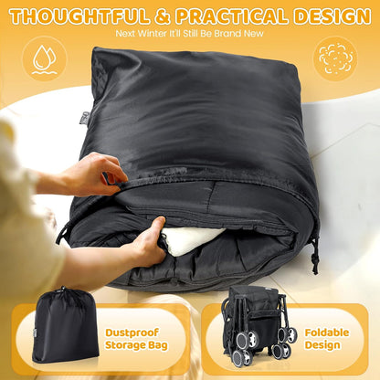 Stroller Footmuff, Universal, Weather-Proof Baby Bunting Bag, Warm Blanket