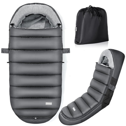 Stroller Footmuff, Universal, Weather-Proof Baby Bunting Bag, Warm Blanket