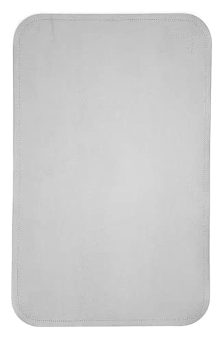 Vegan Leather Baby Changing Mat - Waterproof Wipeable Portable Diaper Pad - Foldable for Travel (14 x 22 in) - Brown