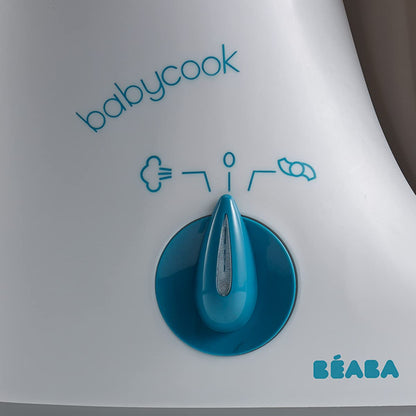 BEABA Babycook Original, 5-in-1 Baby Food Maker: Steam Cook, Blend, Reheat, Defrost, Strerilize. Large 27 oz capacity, The Global Leader in Baby Food Processors