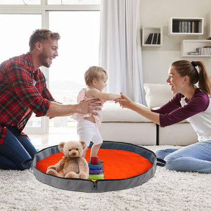 Foldable Building Mat with Storage Bag Portable Designs for Indoor Outdoor Activities