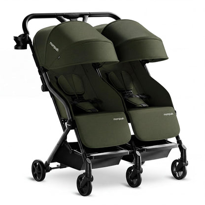 Lithe Double Stroller, Lightweight Side by Side, Infant & Toddler