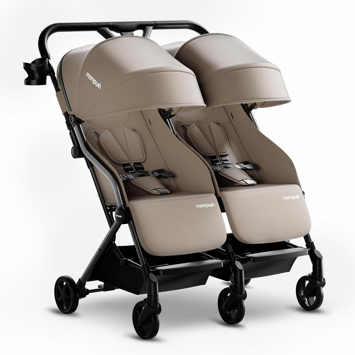 Lithe Double Stroller, Lightweight Side by Side, Infant & Toddler