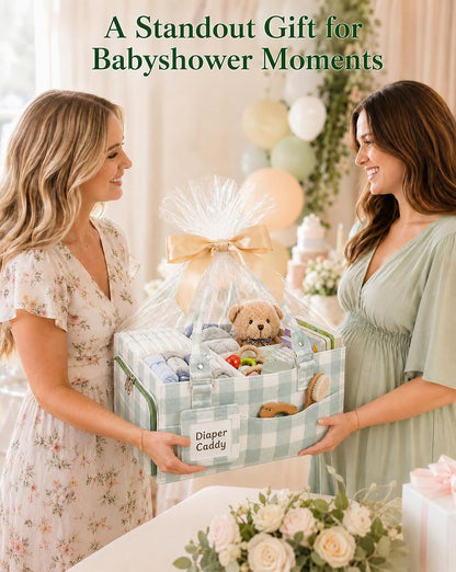 Baby Diaper Caddy Organizer for Diapers and Newborn Essentials