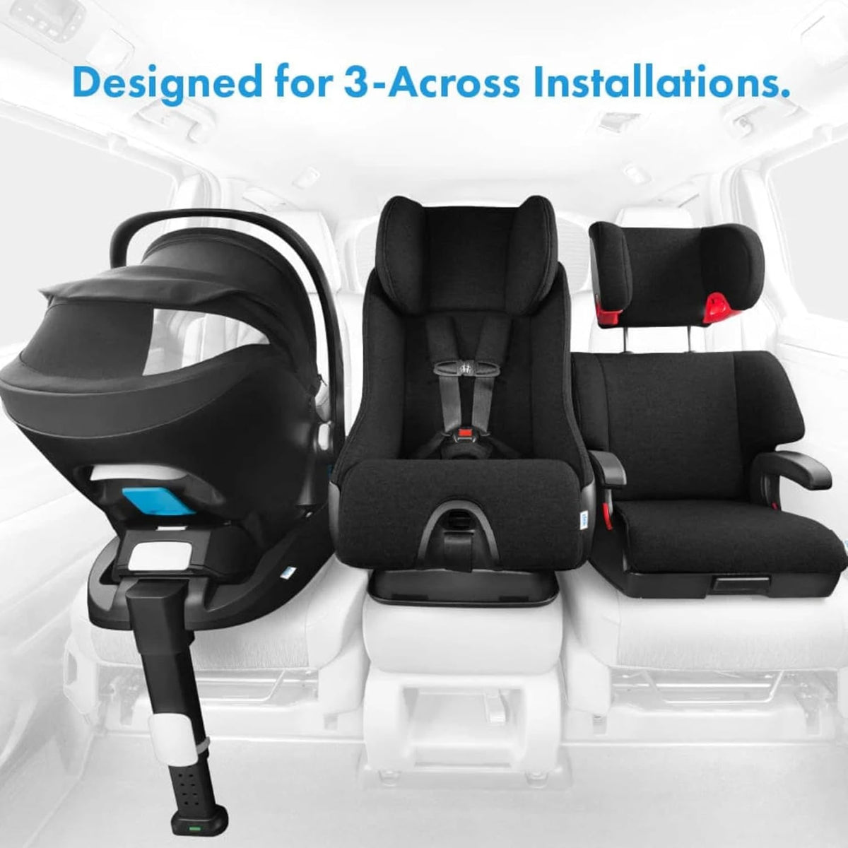 Liing Infant Car Seat with Adjustable Load Leg, Compact, Lightweight Design, 7 Recline Positions, Easy-to-Use Rigid Latch, and Flame Retardant-Free (Railroad Ziip)