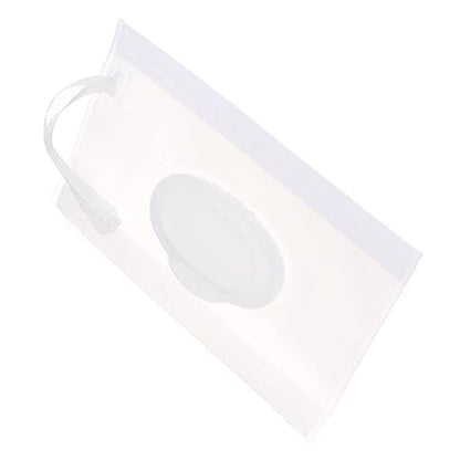 Baby Wipe Case Travel Holder Keeps Wipes Moist Set of Wet Wipes Holders Cases Portable Travel On The Go Refillable Dispenser Container Diaper Wipe Holders